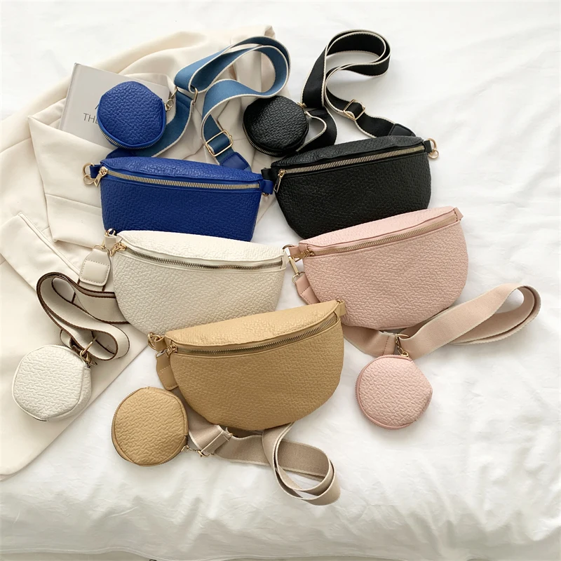 

Fanny Pack Women Fashion Waist Pack Casual Crossbody Chest Bags Unisex Hip Bum Bag Travel WaterProof Belt Bag Sport Purse Pocket