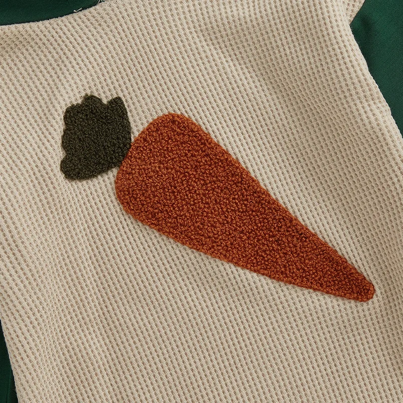 MILANCEL 2022 весенняя новая пасхальная одежда для маленьких девочек вафельное