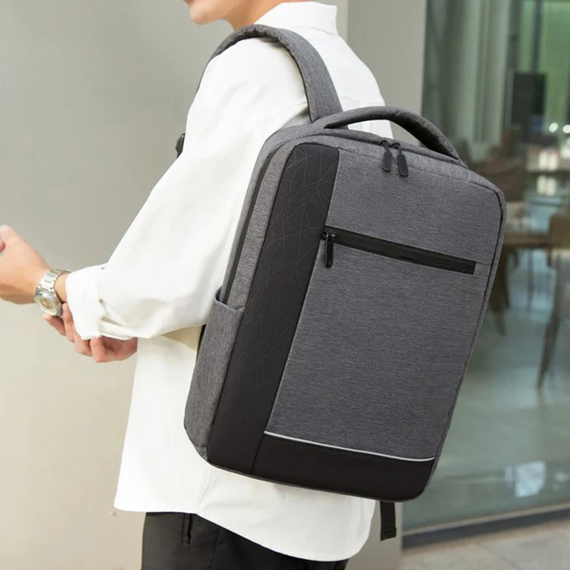 

Деловые мужские рюкзаки, многофункциональная сумка с USB-зарядкой, вместительный водонепроницаемый дорожный портфель для ноутбука