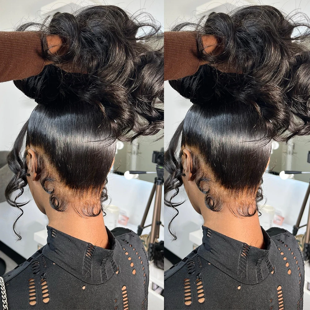 

Loose Deep Wave Frontal Wigs Body Wave Lace Front Human Hair Wig Brazilian Wet And Wavy Water Wave Full 360 HD Lace Frontal Wig