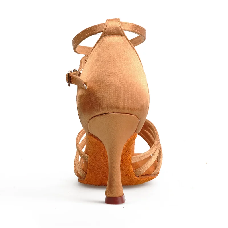 New Latin Modern Dance Shoes Ladies Tango Latin Dance Shoes Women High Heel Salsa Dance Sandals Ballroom Party Training Shoes