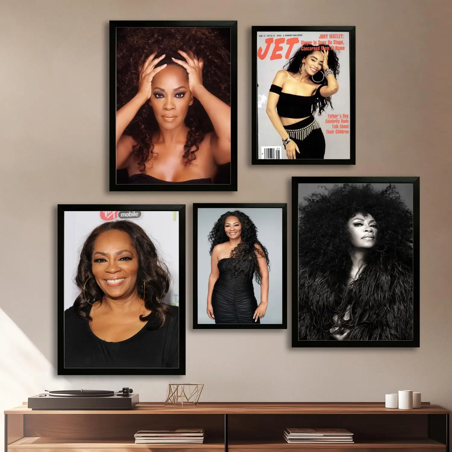 Плакат на холсте Jody Watley и настенное искусство печать с изображением современный