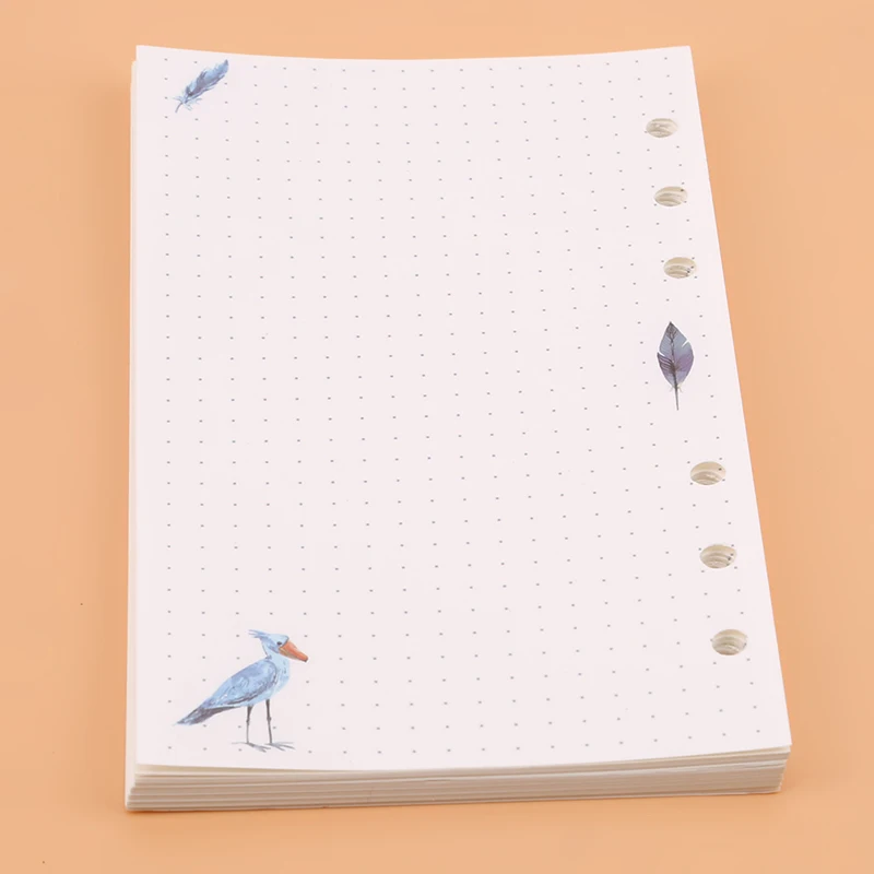 

Новые аксессуары для блокнотов A5, A6, оригинальные внутренние страницы, планировщик, заполняющие бумаги, свободные листы, аксессуары для бло...