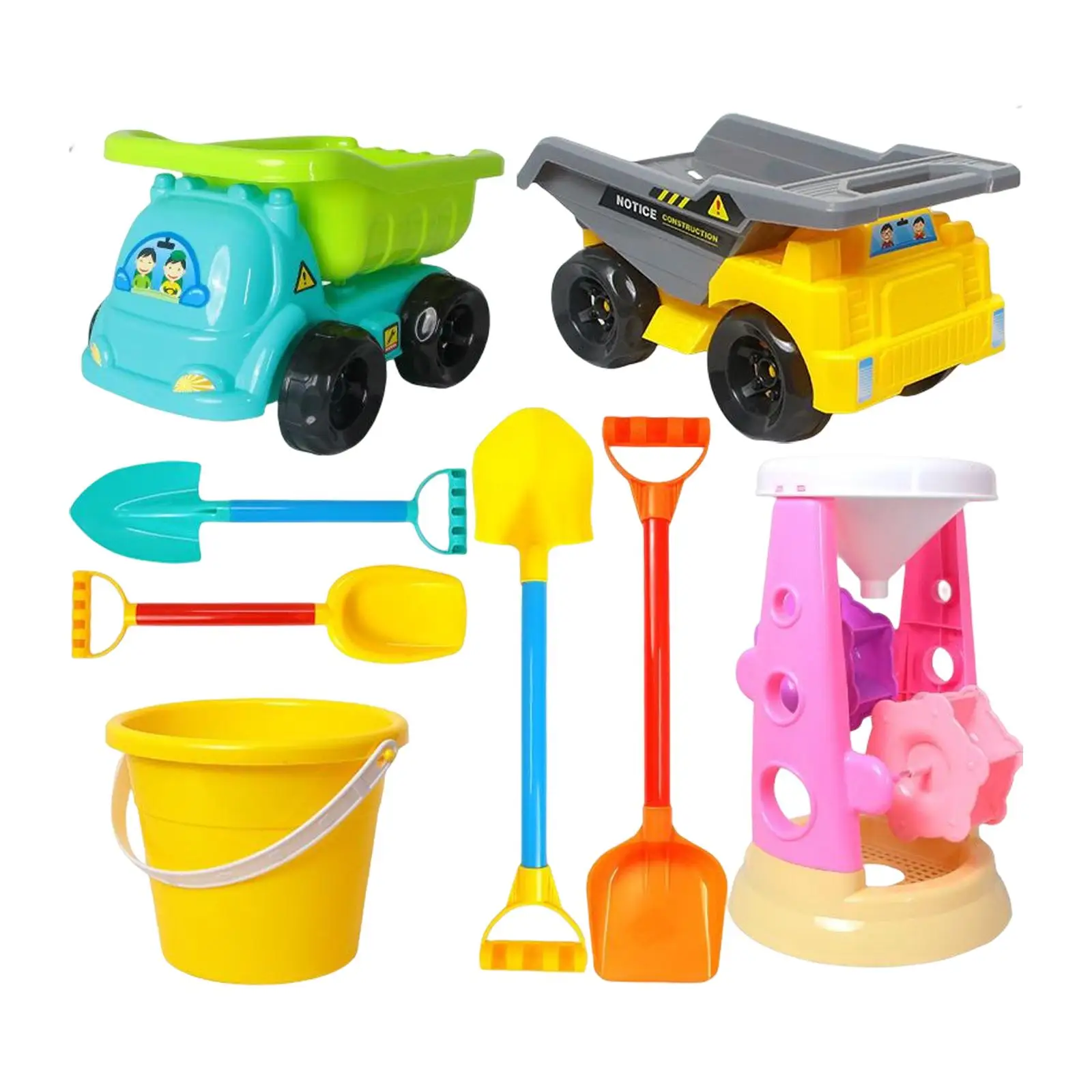 

8 Pieces Sand Beach Toys Interactive Outdoor Game Bath Toys for Activity Beach Boys Girls