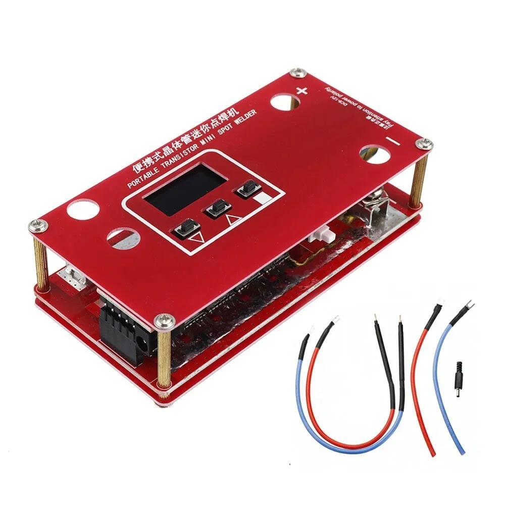 

Мини точечный сварочный аппарат для аккумулятора 18650, портативный комплект транзисторов, аппарат для точечной сварки, портативный транзист...