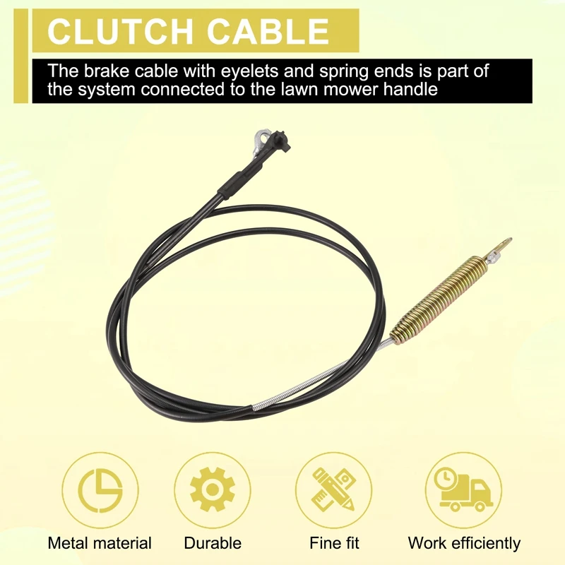 133-1998 зажимной трос для газонокосилок Toro Timemaster 21199 21199HD 20976 20978 21200 21810 21811