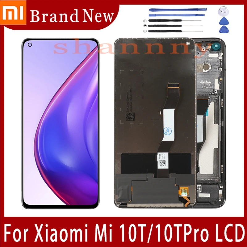 

6.67''Original For Xiaomi Mi 10T 5G 10T Pro 5G LCD M2007J3SG Display For Redmi K30s LCD Replacement Parts M2007J3SC Display