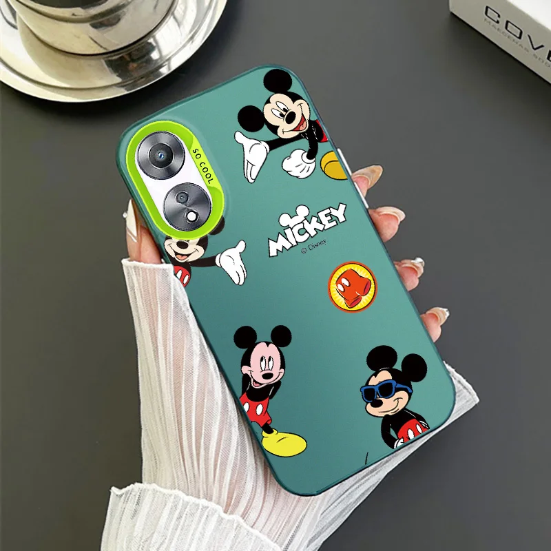 Микки Маус диснеевские Симпатичные для OPPO A 31 37 38 55 57 58 74 76 78 94 98 Reno 6 7 8 Z T Pro