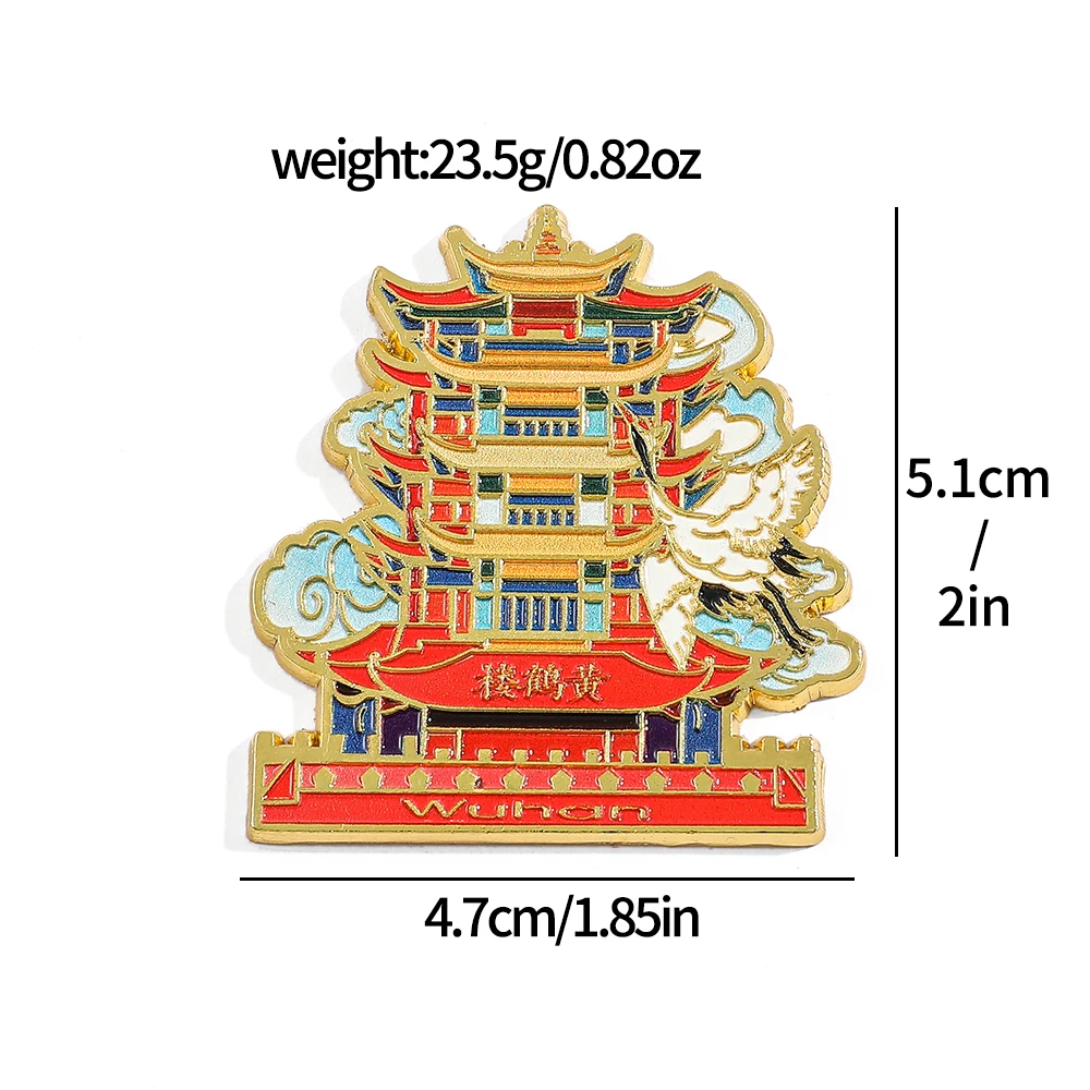 

Магнит на холодильник MINISO Ухань
