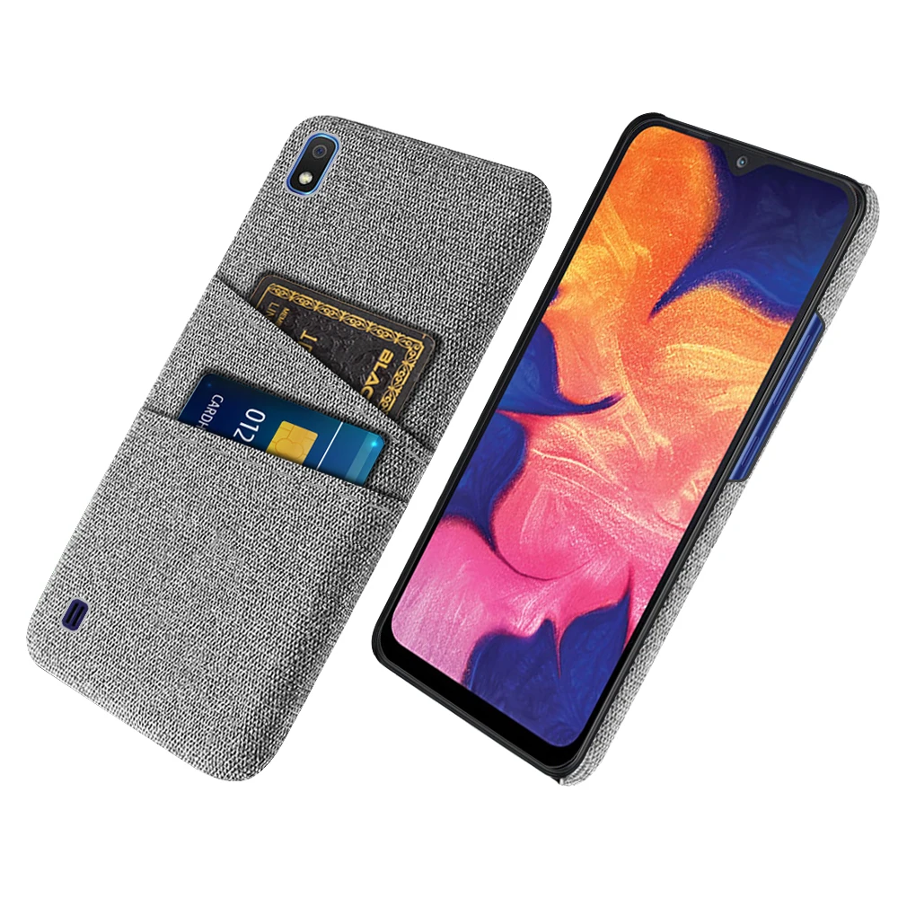 

Cloth Case For Samsung galaxy A10 A10E A20 A20E A30 A40 A50 A70 S A01 A02S A11 A21 A31 A41 A51 A71 Fabric Dual Card Phone Cover