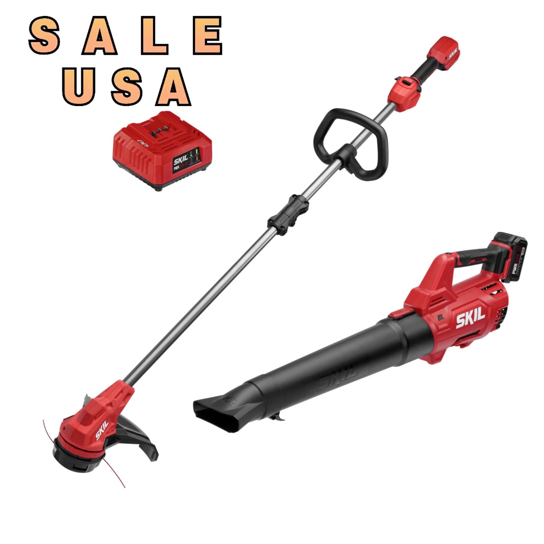 

Набор для стрижки SKIL, бесщеточный триммер на 13 дюймов с питанием от аккумулятора, 20 в Новинка. США