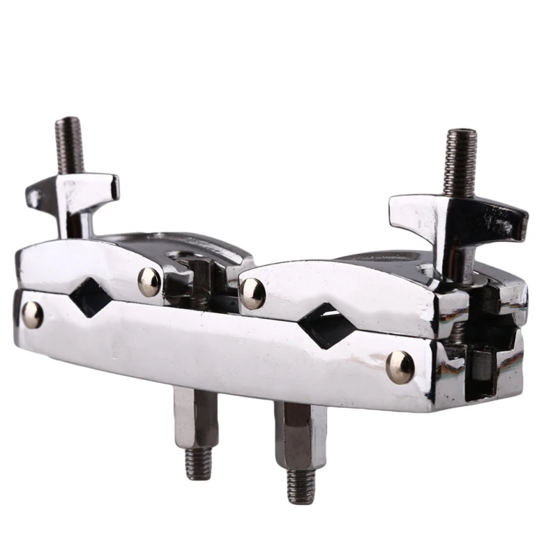 

Connecting Clamp Holder Bracket Rod Percussion Drum Set For Cowbell Accessory Drum Set Professional Drum Cymbal Stand Connector
