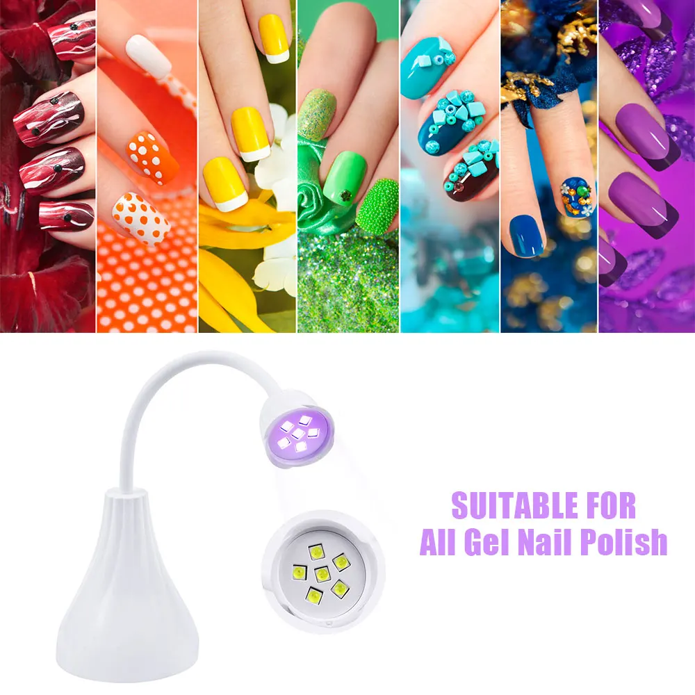 

Uv Led Ultraviolet Nail Lamp Rose Flower Nail Light Therapy Lamp for Curing All Gel Nail Polish Usb Manicure Nail Dryers