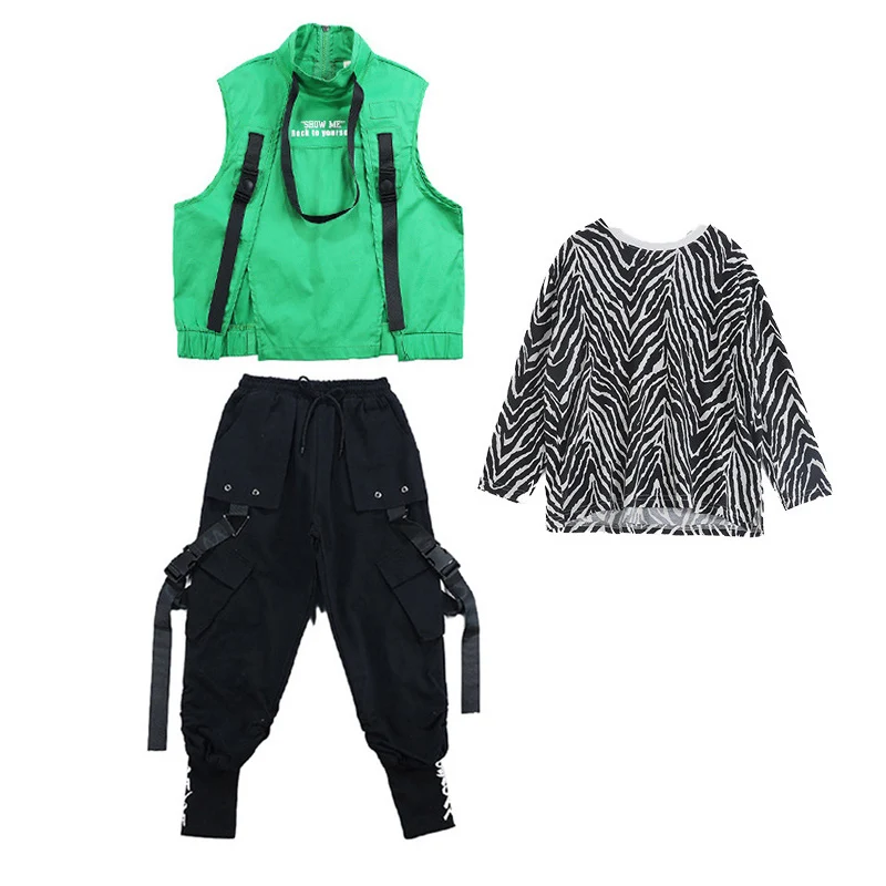 Детская одежда в стиле хип-хоп куртка без рукавов жилет футболка с длинными