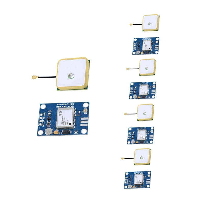 

5X GY-GPSV3 NEO-M8N GPS Module For APM MWC Flight Controller PX4 Pixhawk V2.4.5 APM2.56 APM 1.65 -3.6V