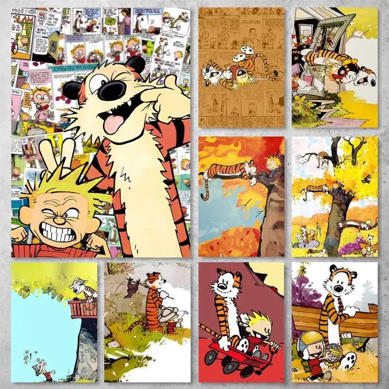 

Funny C-Calvin-and-Hobbes POSTER Poster Prints Wall Pictures Living Room Home Decoration Small