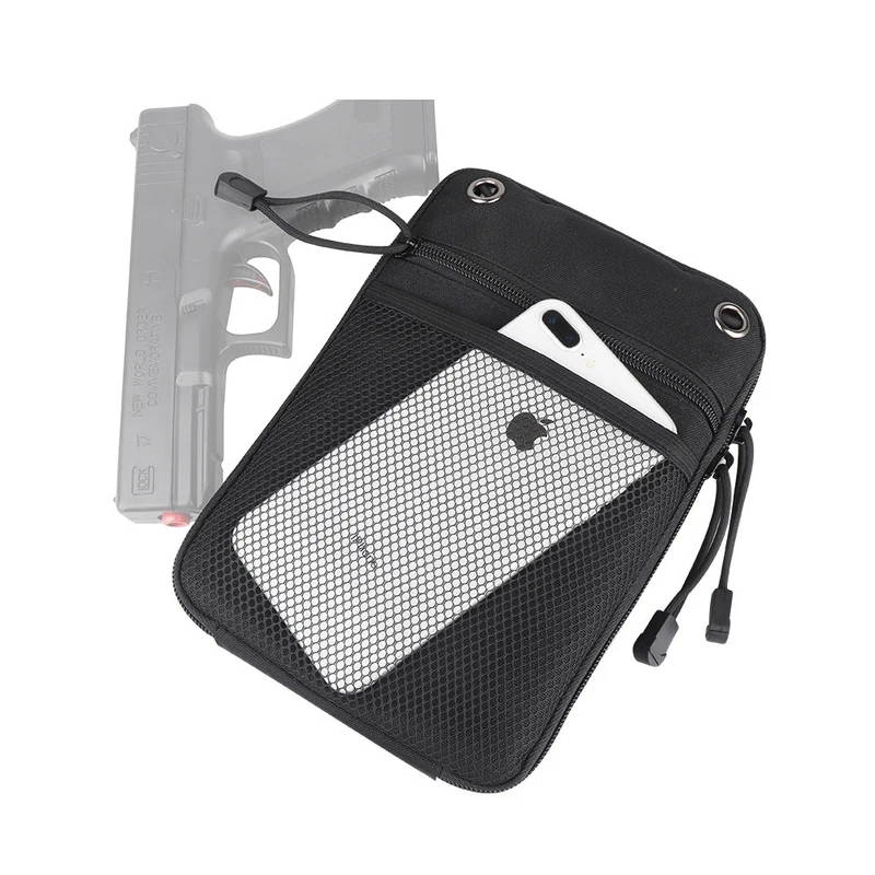 

Outdoor Tactical Gun Bag Concealed Carry Left Right Hidden Belt Holster Universal Invisible Phone Glock Pistol Handgun Pouch