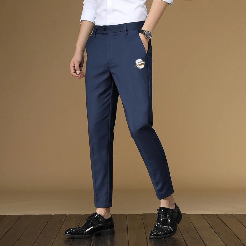 Malbon Elastic Slim Leggings Golf Pants Men's Sports Casual Pants Capri Pants High Quality Wear