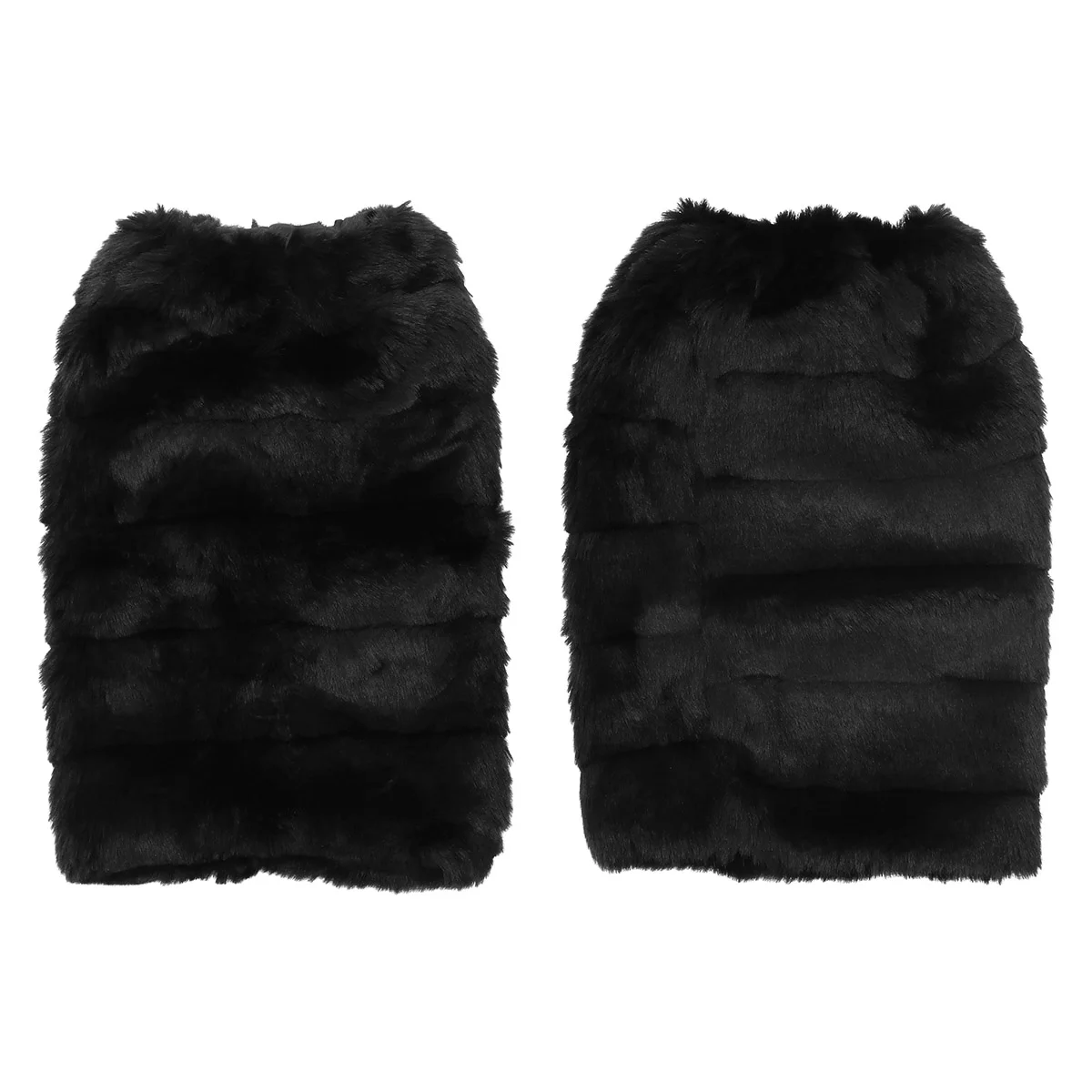 

Long Foot Sock Winter Leg Women's Faux Fur Muffs Warmer Boot Cuff Ladies Socks