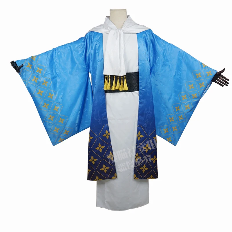 COS-HoHo аниме Vtuber Luxiem Nijisanji Ike Eveland 2022 новогоднее кимоно униформа карнавальный костюм