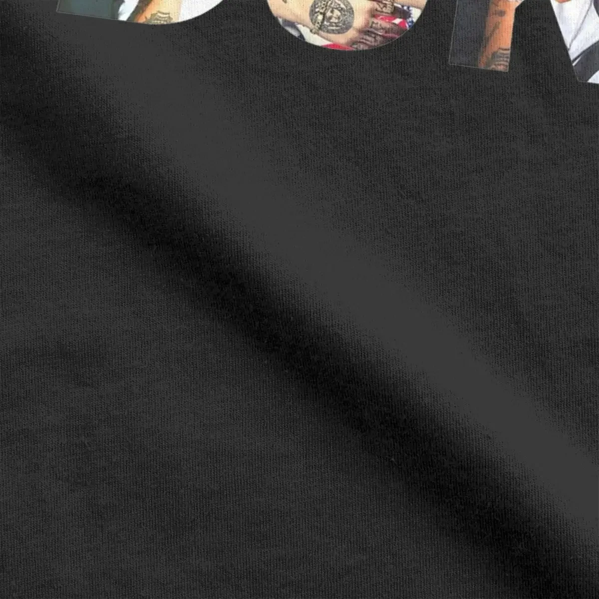 Дуки Рок-рэпер большие футболки мужские забавные с круглым вырезом футболка