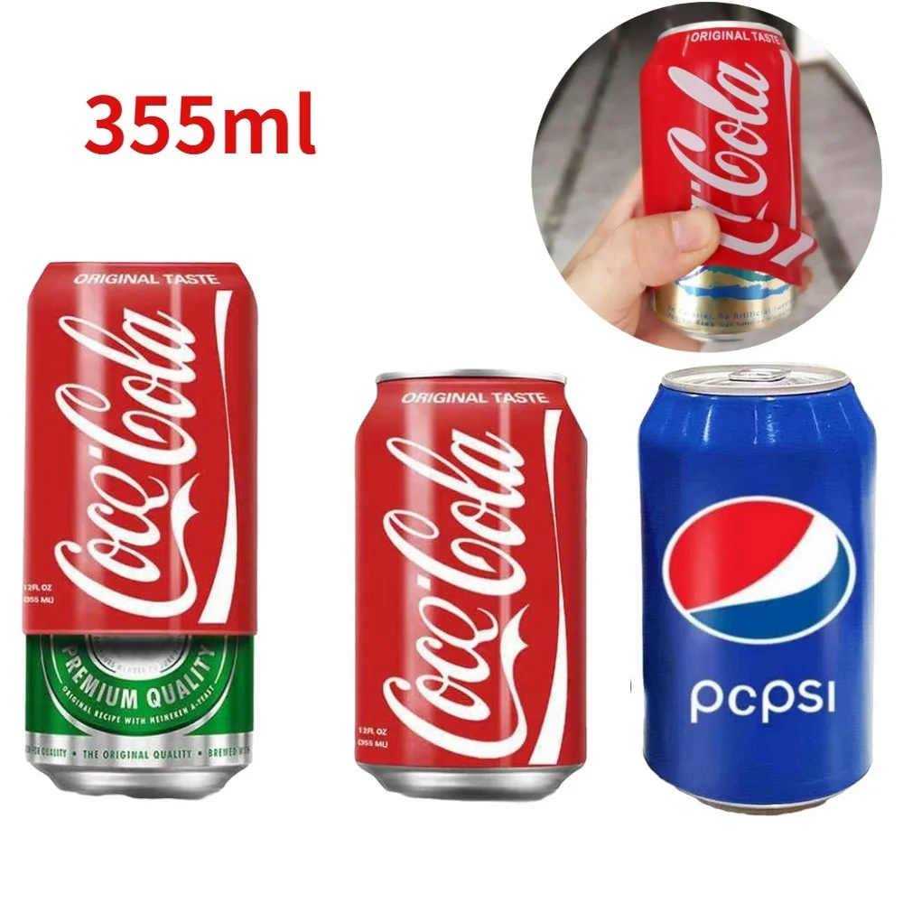 

Силиконовая крышка для пива, силиконовая крышка для содовой банки, подходит для мероприятий на свежем воздухе, футбольных игр, 355 мл