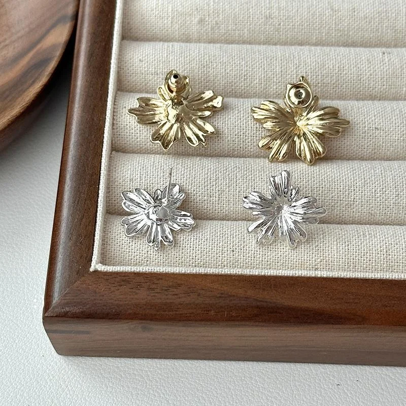  Дизайнерские съемные двухслойные золотые и серебряные двухцветные