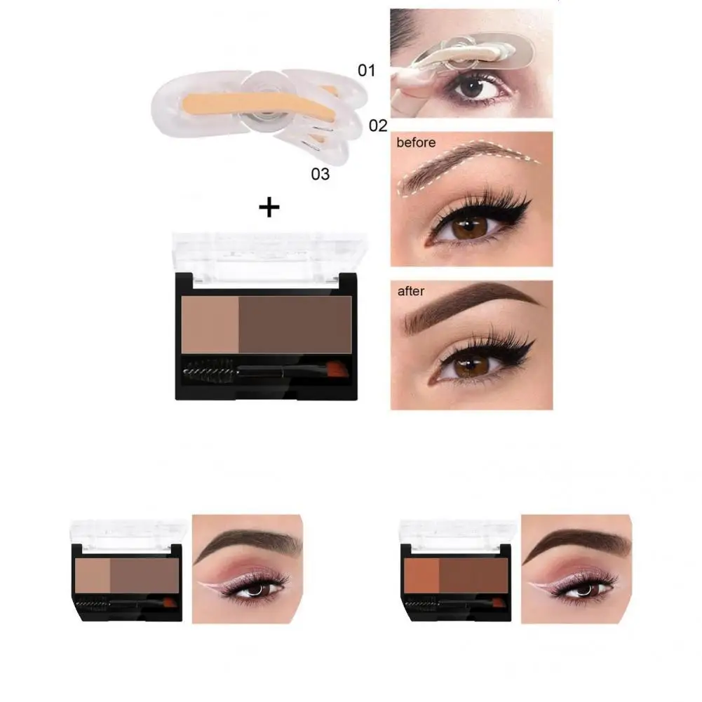 

Simple Operation Useful Hairline Eyebrow Shaping Makeup Powder Delicate Brow Shaping Powder Long Lasting Girlfriends Gift