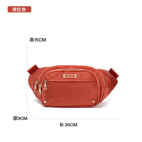 EPOL женские поясные сумки 2025 модные повседневные спортивные сумки для мобильных телефонов для бега Оксфордские водонепроницаемые подростковые сумки через плечо 6006-03