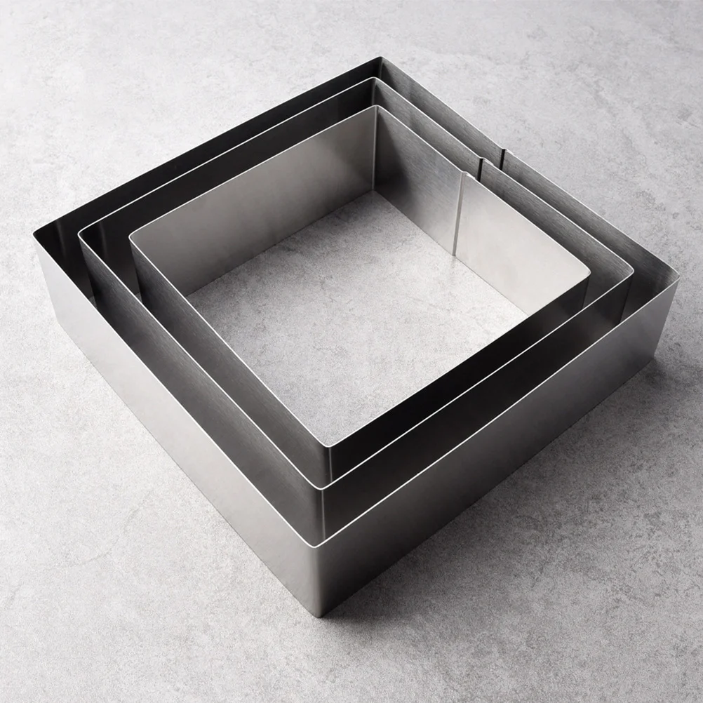 

Набор колец для Мусса из нержавеющей стали, 3 шт.