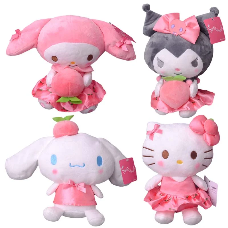 

Милая кавайная Куруми Sanrioed корикоричная, 20 см, моя мелодия, кошка КТ, креативная Пейси, рай, мягкая плюшевая кукла, Мультяшные плюшевые игрушки