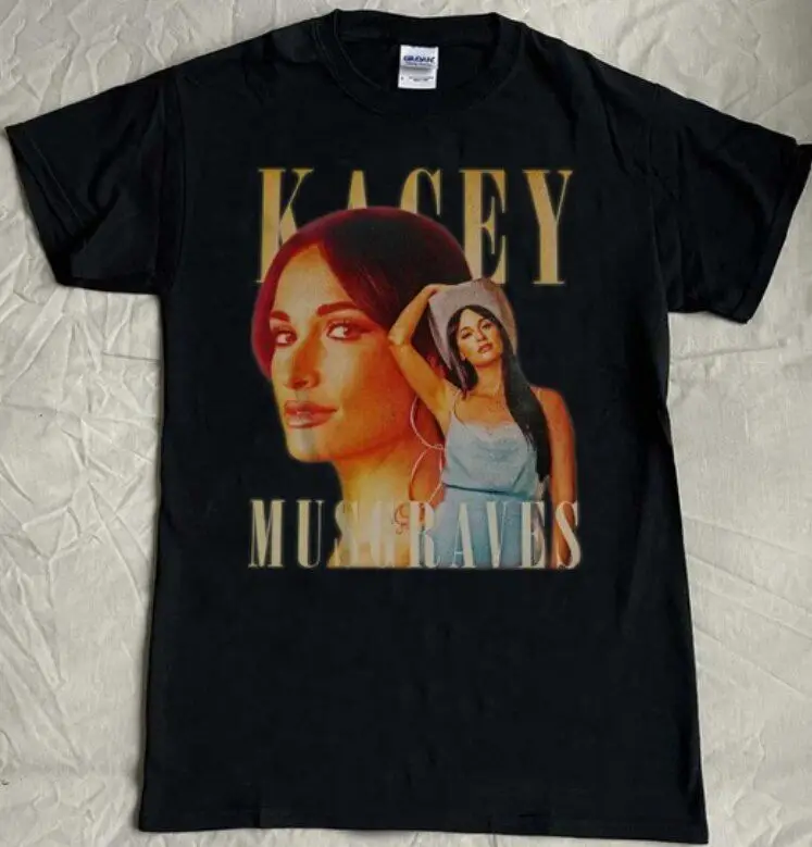 Черная футболка унисекс каци мусгравс