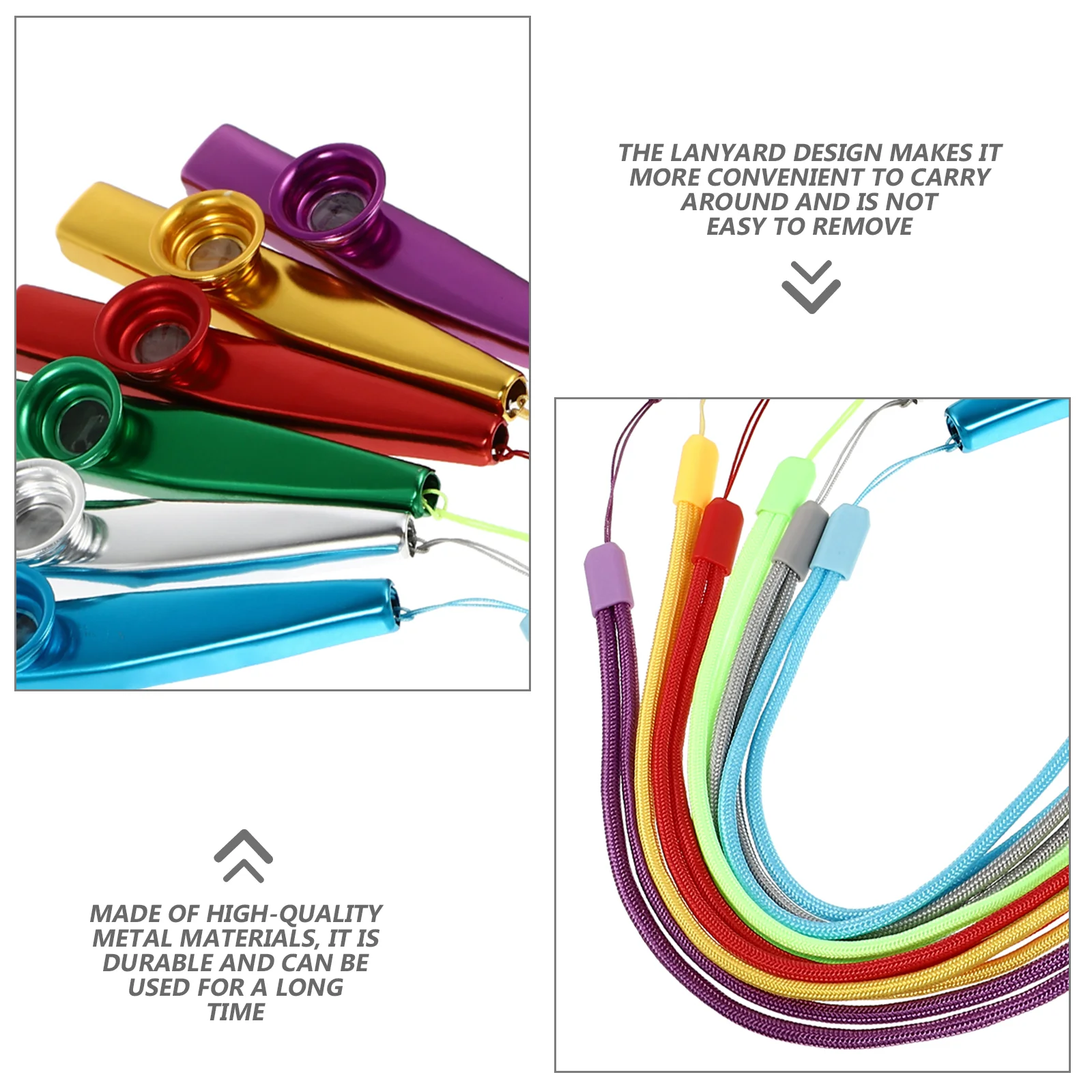 6 шт. портативные флейты забавные игрушки Kazoo для раннего образования (разные