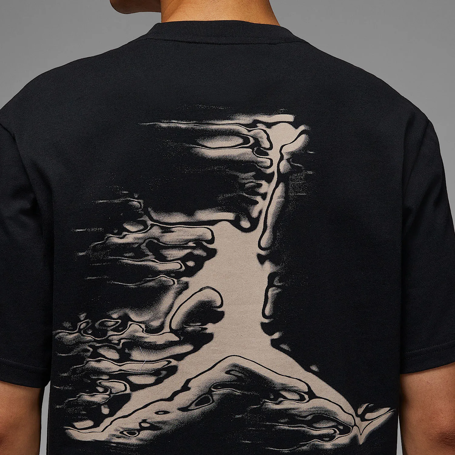 Фото Оригинальная мужская спортивная футболка Nike Jordan Sport Dri FIT с коротким рукавом HQ8971-010 №4