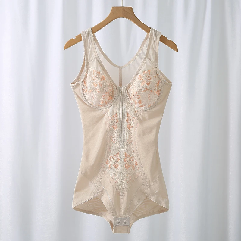 

Women's One Piece Shapewear With Bra There Are wire free Body Shaper Slimming Clothes