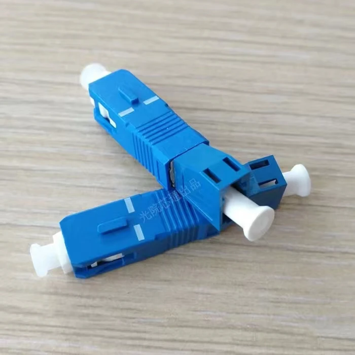 SC Male to LC Female Fiber Optic Adapter SC-LC Hybrid Optical Adaptor Free Shipping