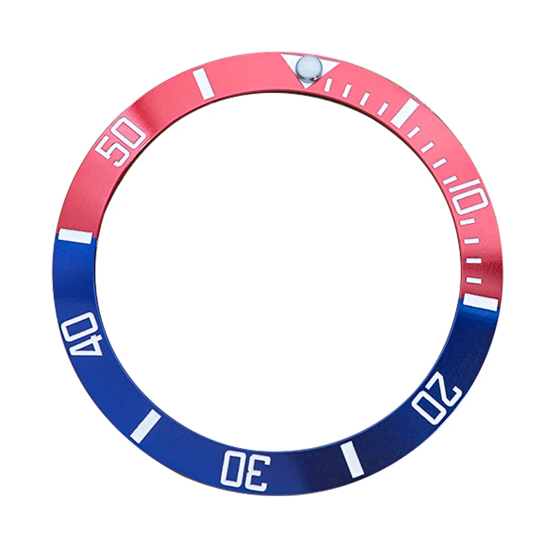 Mod 38mm Ceramic Bezel Insert for SKX007 SKX009 SKX011 SRPD Watch Case Submariner Automatic Men Watches Replace Accessories