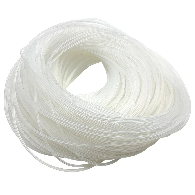 Прозрачная гибкая трубка 10 м пищевой прозрачный силиконовый шланг тонкая Малый