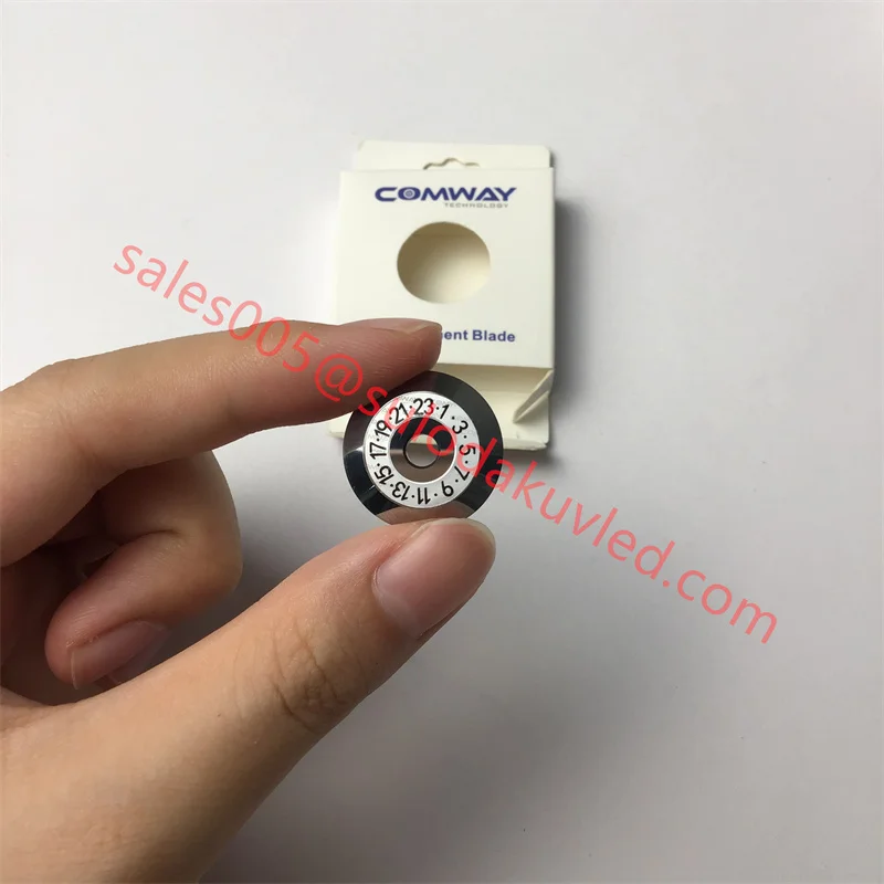 New 100% Original Comway C108 C109 C6 C9 Optical Fiber Fusion Splicer Cleaver Replacement Blade 23 Faces Cutting Blades