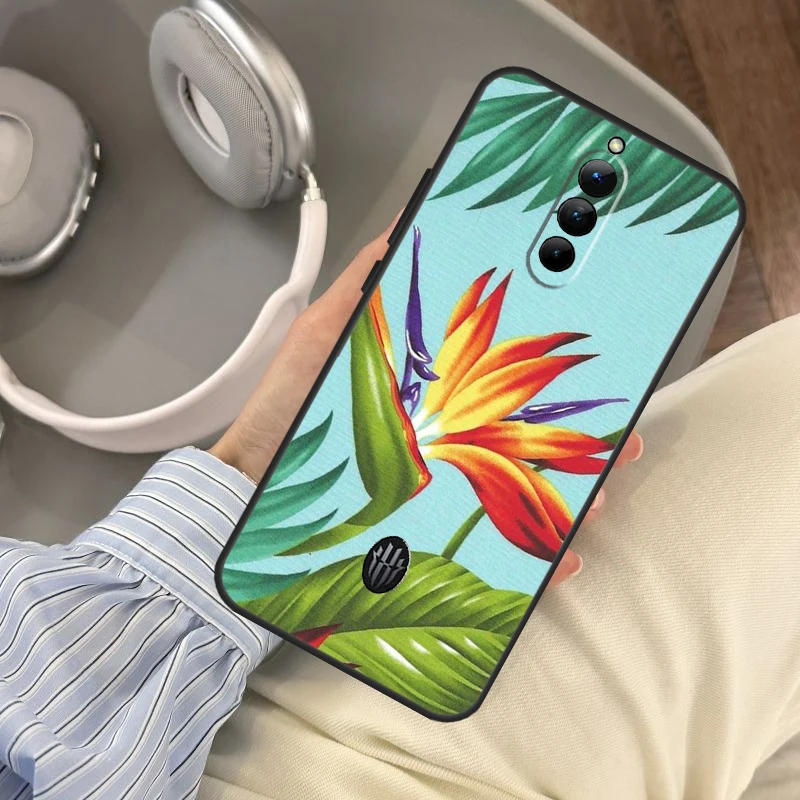 Чехол Tropical Paradise Hawaiian Birds для Red Magic 10 Pro Plus 9 8 7 6 5G 5S 6R RedMagic 10S 8S 7S 9S Cover