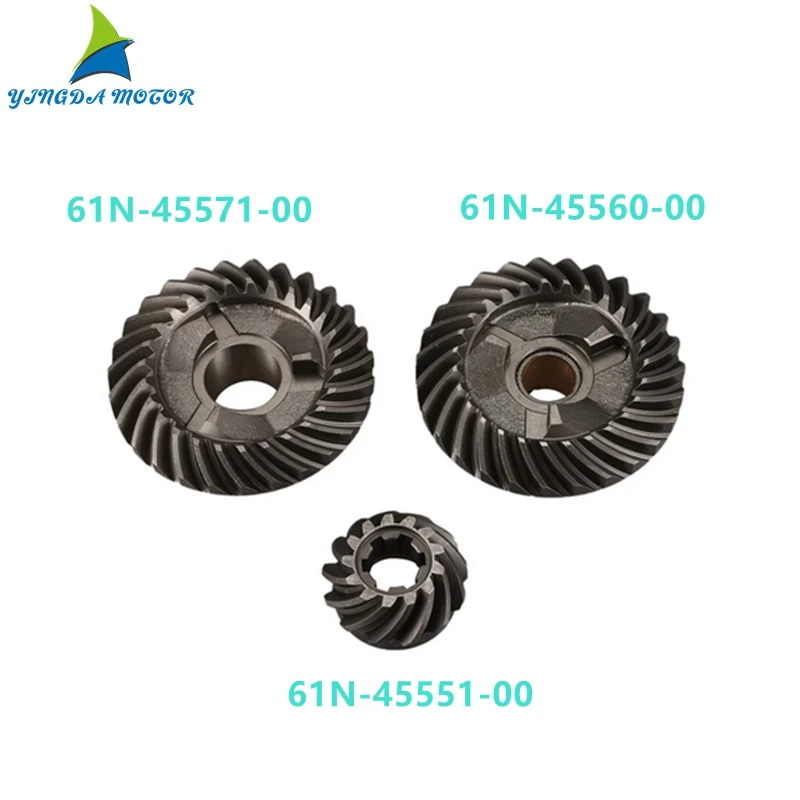 Комплект Шестерни для лодочного двигателя Yamaha 2 Stroke 30HP передний Шестерня 61N-45560