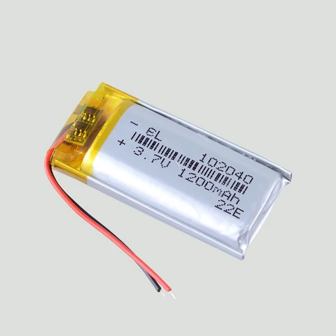 3.7V 950mAH 102040 Polymer lithium ion / Li-ion battery For GPS Mp3 Mp4  radio-controlled electrical device