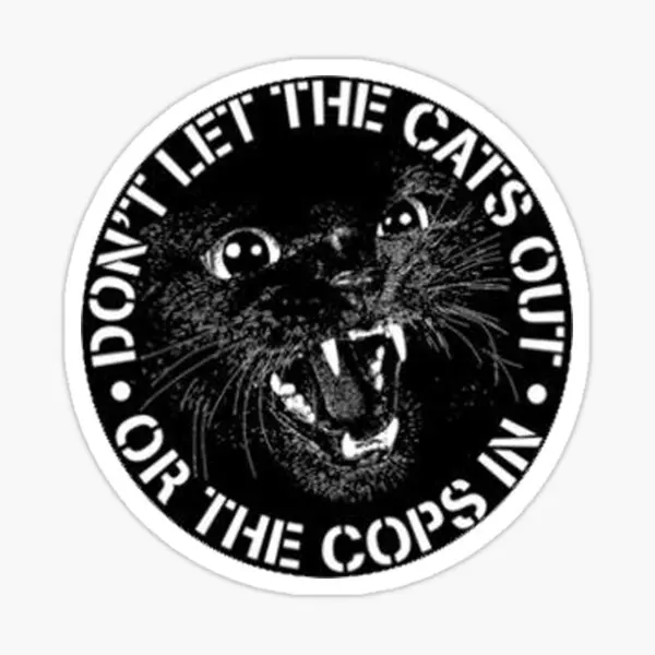 

Наклейка с котами, наклейка с копами для ноутбука, украшение для спальни, автомобиля, милый мультяшный модный чемодан для общественных мест