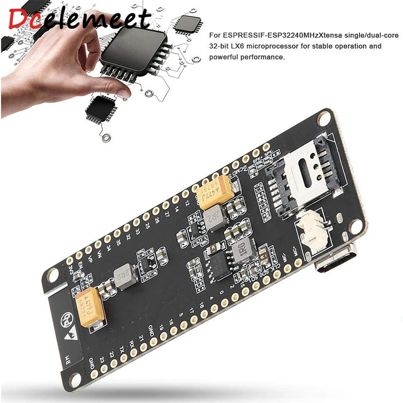

TTGO T-Call V1.3 ESP32 беспроводной модуль SIM антенна SIM-карта SIM800L Модуль и GSM/GPRS антенна для arduino
