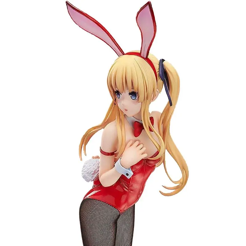 

Аниме Фигурка свободного кроя эрири Спенсер Савамура Банни девушка ПВХ экшн-фигурка японская подставка взрослая Коллекционная модель игру...