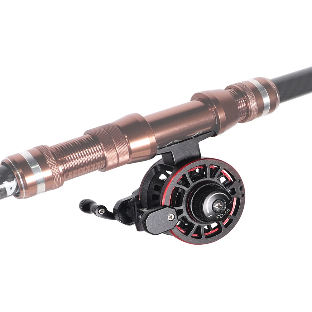 

Fishing Reel Wheels High Speed Winter Ice Fishing Reel Aluminum Alloy with High Foot Saltwater Freshwater Pesca Fishing Tackle