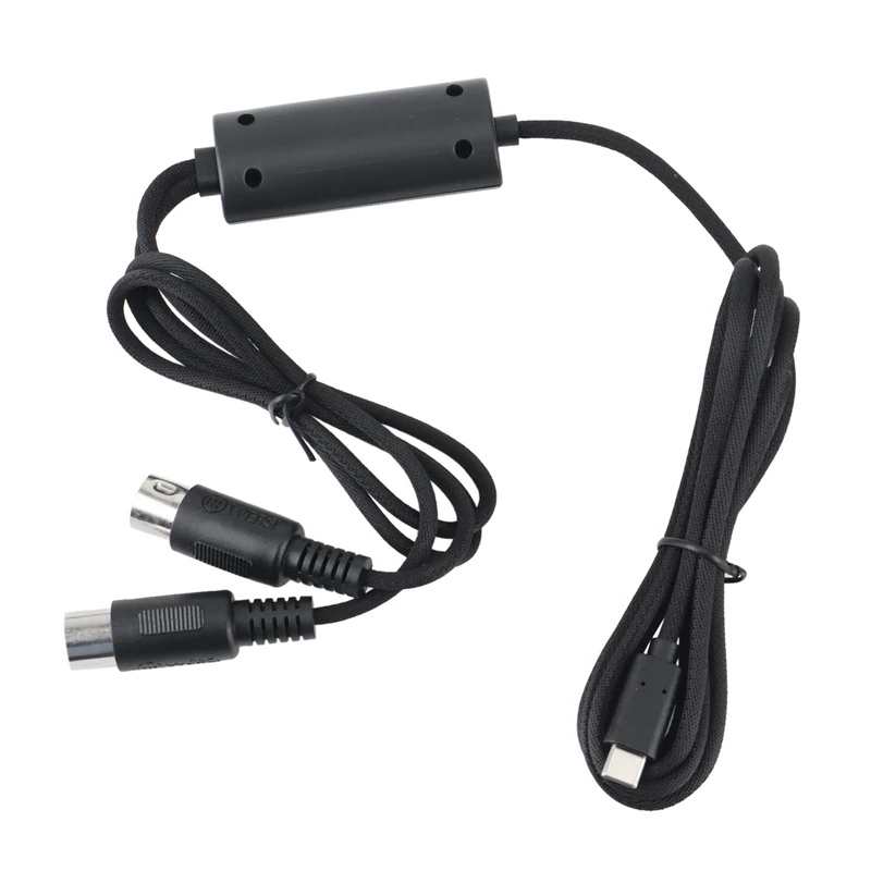 

Fasgear 2M USB C MIDI Cable With Type C To USB Adapter For Music Keyboard PC Laptop MIDI To USB C Interface Converter