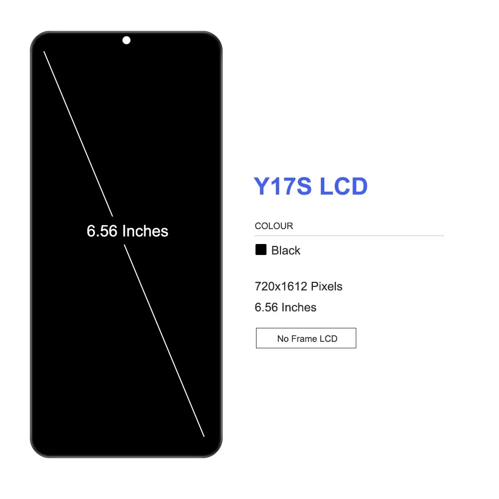 6 56 &quotвысококачественный ЖК-дисплей для VIVO Y17S сенсорный экран V2310 с дигитайзером