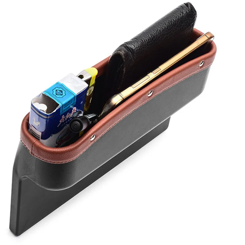 

Автомобильный органайзер для хранения, карманный многофункциональный держатель для чашек на сиденье автомобиля, с разрезом, для водителя, ...