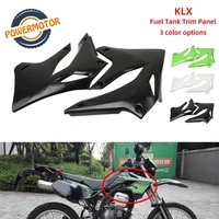 a pair abs front side cover for kawasaki klx250 klx300 1993 2007 klx 250 300 fuel tank body plate guard side fairing cowl